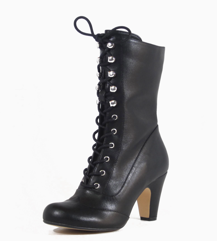 Chelsea Crew Claire Retro Vintage Laceup Boots