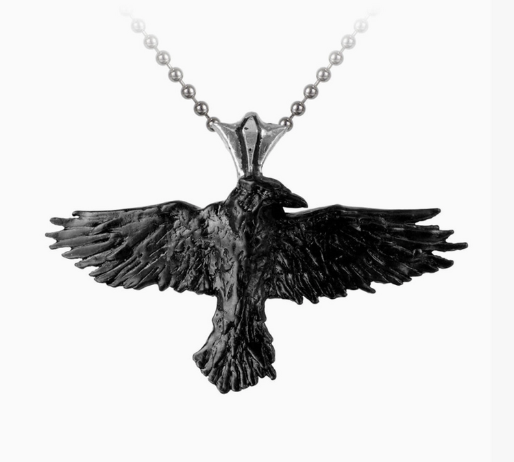 Black Raven Pendant