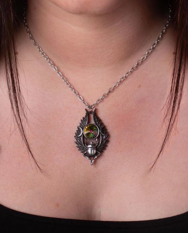 Dea Umbra Nili (Dark Goddess of the Nile) Pendant