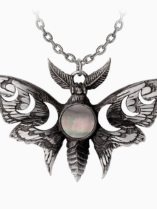 Lunar Moth Necklace