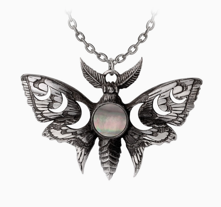Lunar Moth Necklace