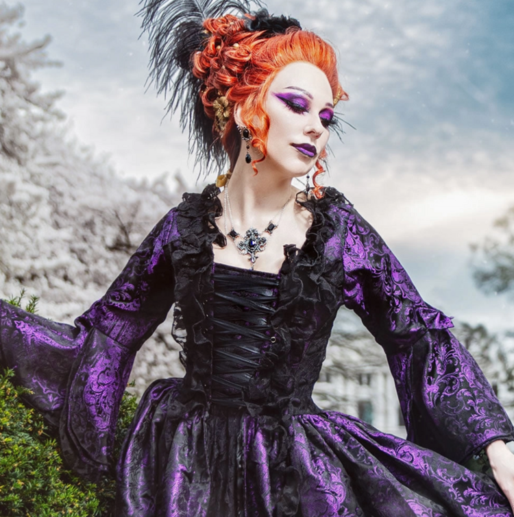 Queen of the Dark Night Necklace