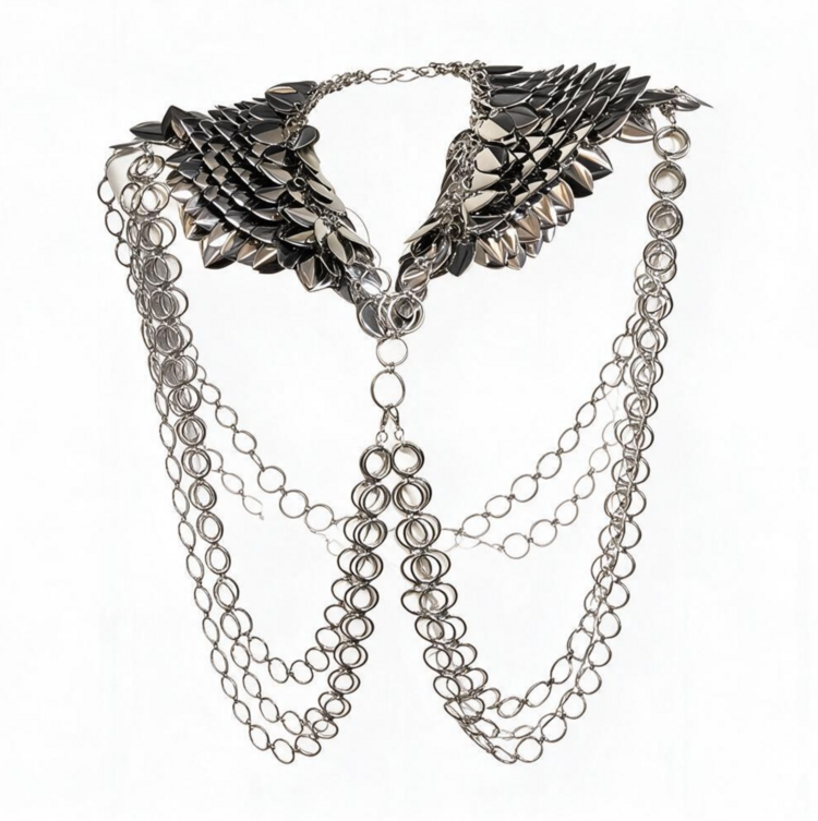 Scale Chainmail Shoulder Harness