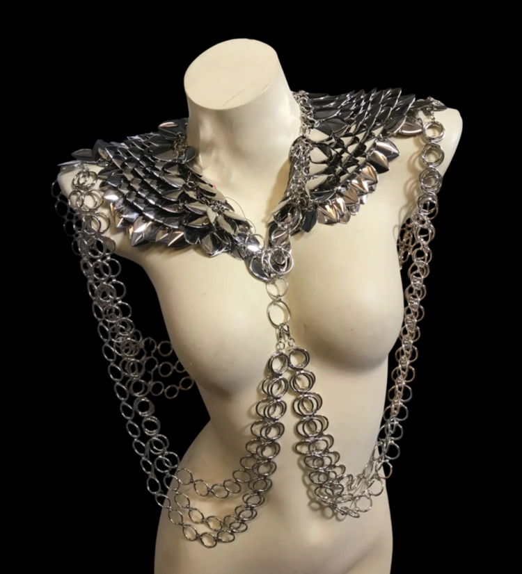 Scale Chainmail Shoulder Harness