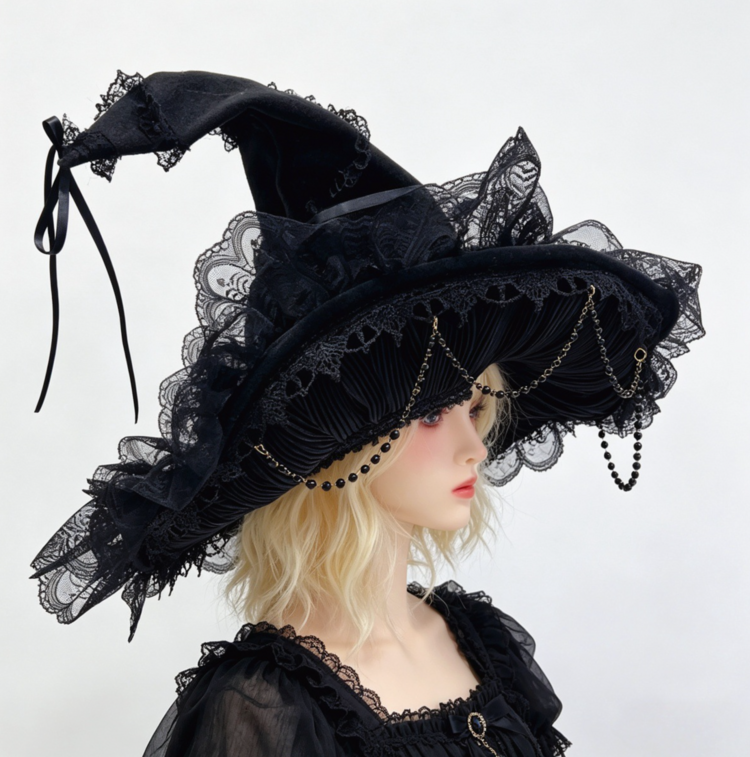 Gothic Lolita Witch Hat