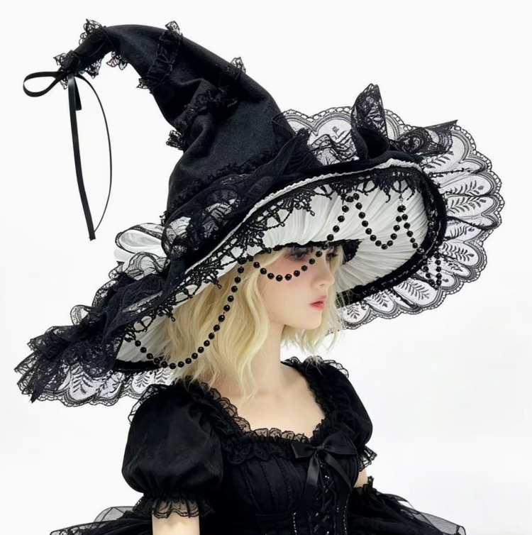 Gothic Lolita Witch Hat