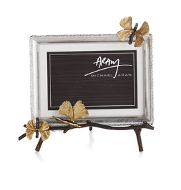 Michael Aram Butterfly Ginkgo 5x7 Easel Frame