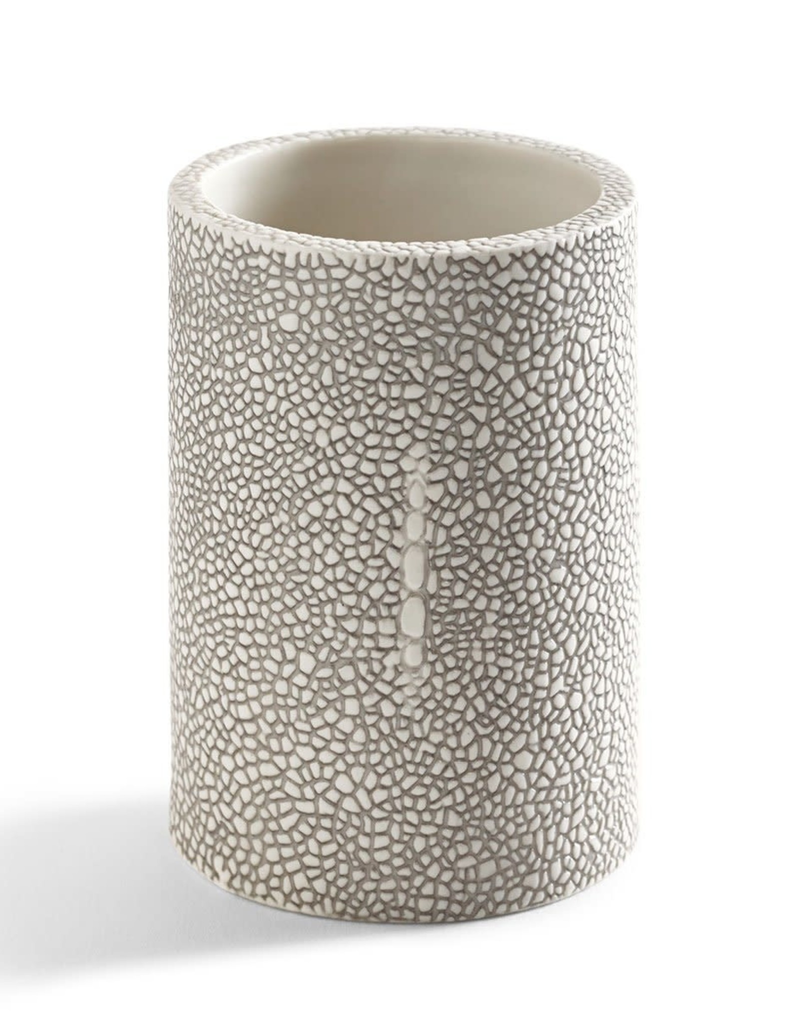 Kassatex Shagreen Bath Accessories Grey