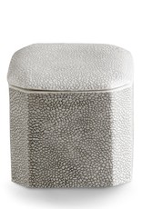 Kassatex Shagreen Bath Accessories Grey