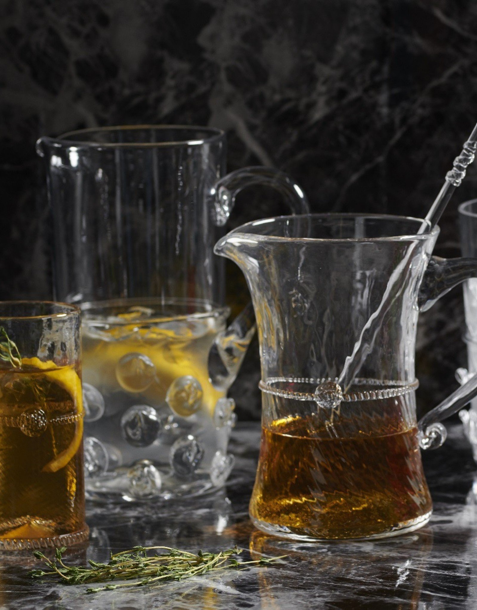 Juliska Bar Pitcher w/ Stirrer Graham Clear