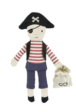 Mon Ami Tooth Mate Pirate Tooth Fairy Doll w Pouch