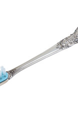 Salisbury Blue Baby Toothbrush Sterling Head Pewter Handle