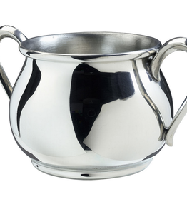 Salisbury Bulged Double Handle Pewter Baby Cup