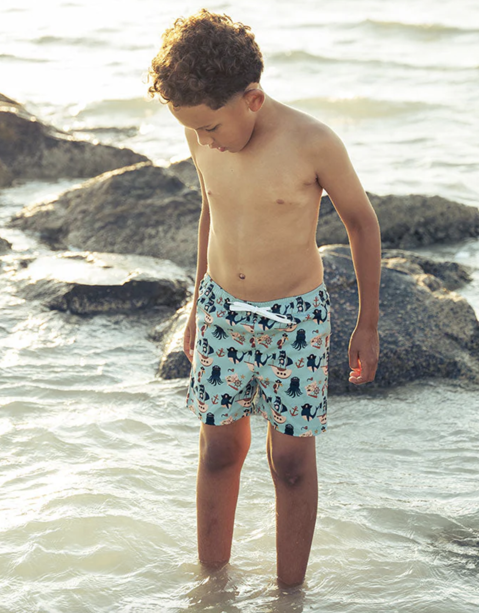 Emerson and Friends Pirate's Life Swim Trunks