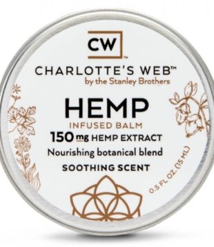 Charlotte's Web Balm, Scented, 0.5oz.