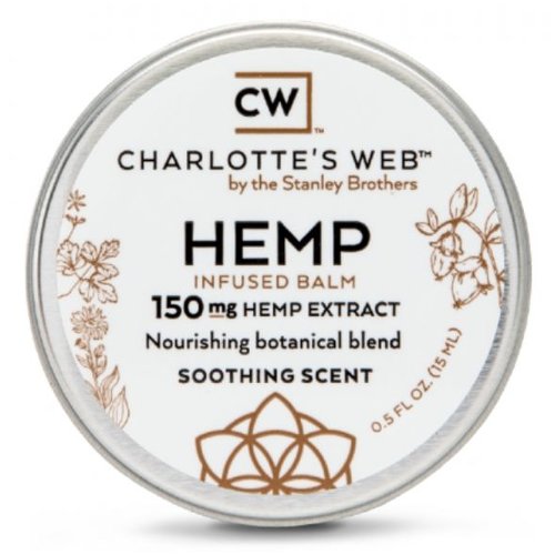 CHARLOTTE'S WEB Charlotte's Web Balm, Scented, 0.5oz.