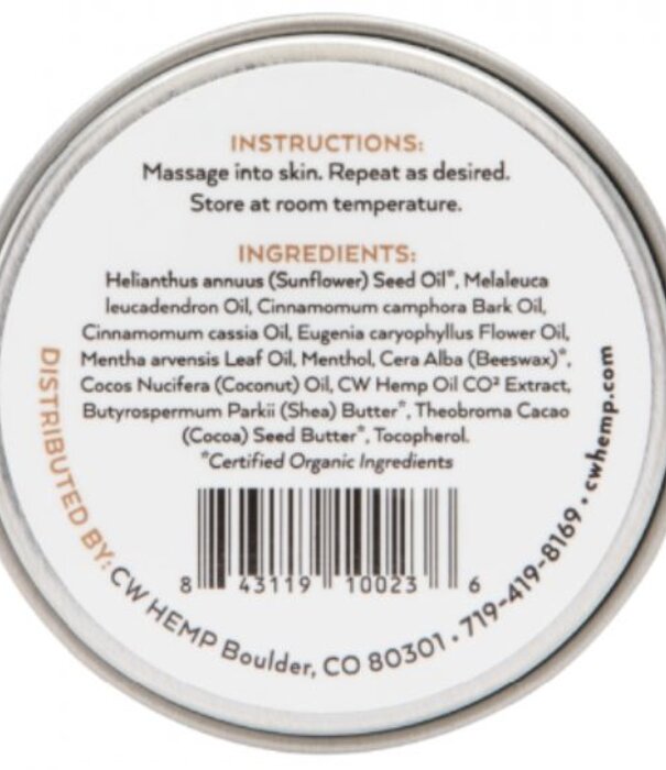 CHARLOTTE'S WEB Charlotte's Web Balm, Scented, 0.5oz.