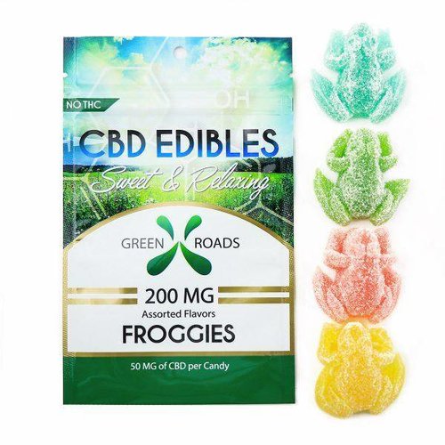 GREEN ROADS Green Roads Edibles Froggies, 4ct GREEN ROADS Green Roads Edibles Froggies, 4ct