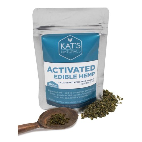 KAT'S NATURALS Kat's Naturals Edible Activated Hemp Flower 8oz KAT'S NATURALS Kat's Naturals Edible Activated Hemp Flower 8oz
