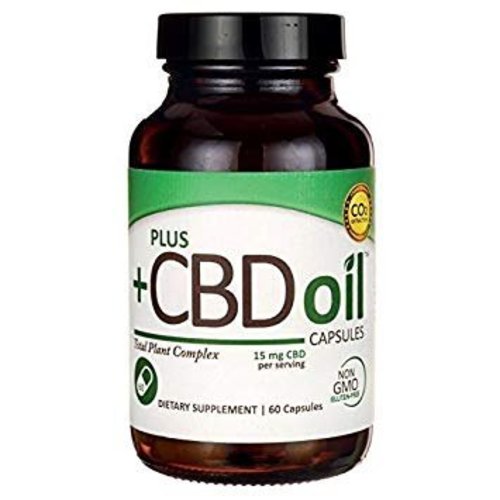 PLUS CBD PlusCBD Green Formula Capsules 15mg, 60ct PLUS CBD PlusCBD Green Formula Capsules 15mg, 60ct