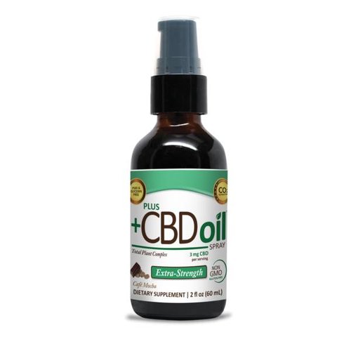 PLUS CBD PlusCBD Spray, Extra Strength, Cafe Mocha, 2oz PLUS CBD PlusCBD Spray, Extra Strength, Cafe Mocha, 2oz