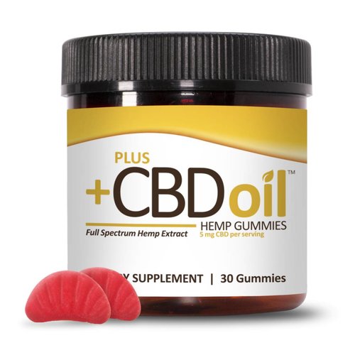 PLUS CBD PlusCBD Gummies, Cherry Mango, 30ct PLUS CBD PlusCBD Gummies, Cherry Mango, 30ct