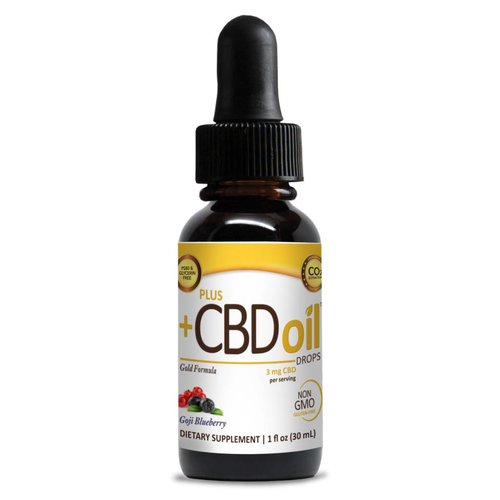 PLUS CBD PlusCBD Gold Formula Drops, Extra Strength, Goji Berry, 1oz PLUS CBD PlusCBD Gold Formula Drops, Extra Strength, Goji Berry, 1oz