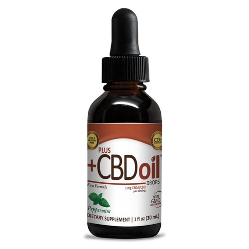 PLUS CBD PlusCBD RAW Drops, Peppermint, 1oz PLUS CBD PlusCBD RAW Drops, Peppermint, 1oz