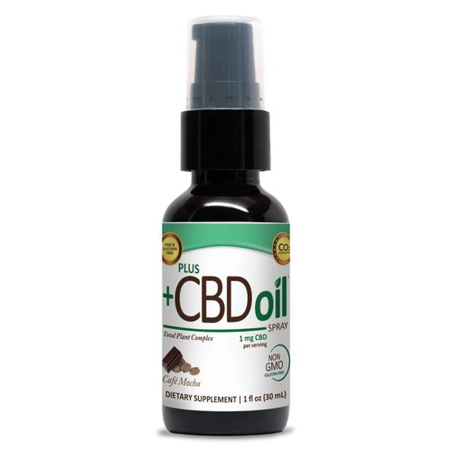PLUS CBD PlusCBD Spray, Cafe Mocha, 1oz PLUS CBD PlusCBD Spray, Cafe Mocha, 1oz