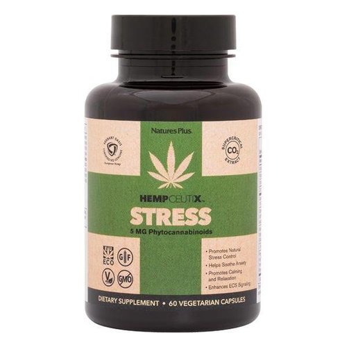 NATURE'S PLUS Nature's Plus Hempceutix Capsules, Stress, 60vc - disco NATURE'S PLUS Nature's Plus Hempceutix Capsules, Stress, 60vc - disco