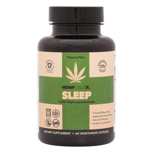 NATURE'S PLUS Nature's Plus Hempceutix Capsules, Sleep, 60vc NATURE'S PLUS Nature's Plus Hempceutix Capsules, Sleep, 60vc