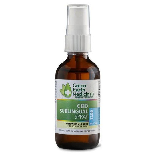 GREEN EARTH MEDICINALS Green Earth Medicinals Sublingual Spray, 2oz GREEN EARTH MEDICINALS Green Earth Medicinals Sublingual Spray, 2oz