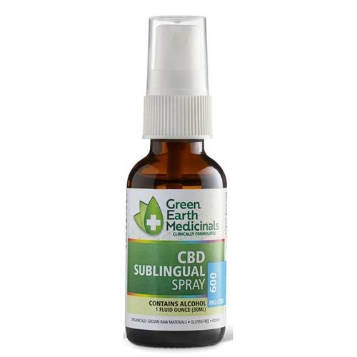 GREEN EARTH MEDICINALS Green Earth Medicinals Sublingual Spray, 1oz GREEN EARTH MEDICINALS Green Earth Medicinals Sublingual Spray, 1oz