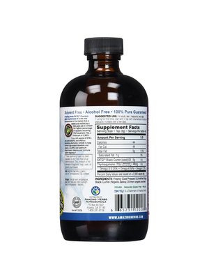 AMAZING HERBS Amazing Herbs Premium Black Seed Oil, 8oz.