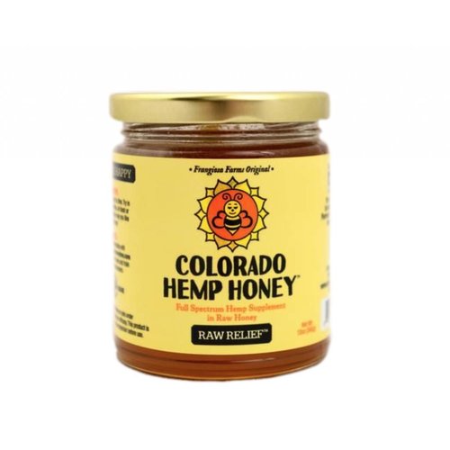 COLORADO HEMP HONEY Colorado Hemp Honey, Raw 12oz COLORADO HEMP HONEY Colorado Hemp Honey, Raw 12oz