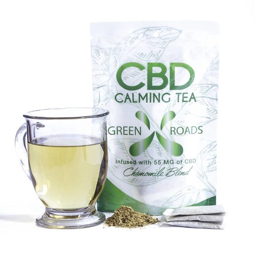 GREEN ROADS Green Roads CBD Tea, Chamomile Single GREEN ROADS Green Roads CBD Tea, Chamomile Single