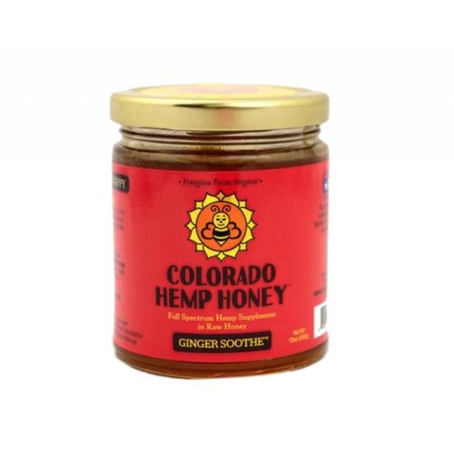 COLORADO HEMP HONEY Colorado Hemp Honey, Ginger 12oz COLORADO HEMP HONEY Colorado Hemp Honey, Ginger 12oz