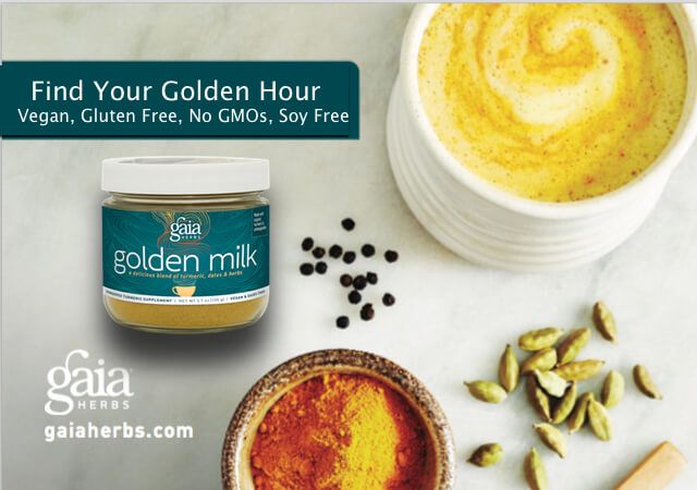 Tis the Golden Season – Gaia Herbs Golden Milk
