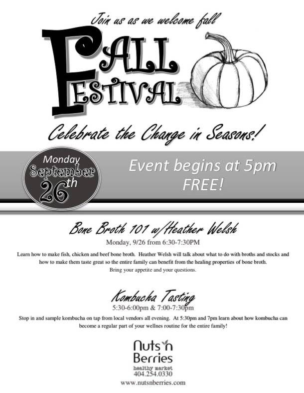 Free Community Festival – Celebrate the change in seasons with us!