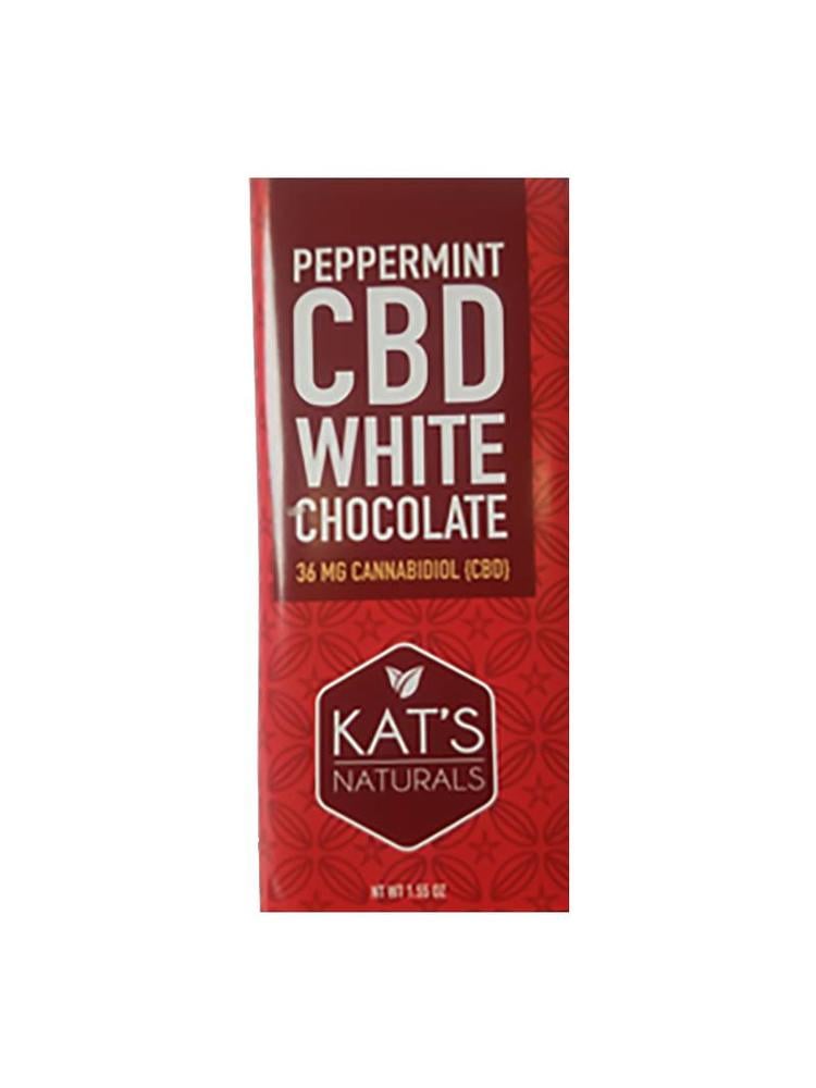 KAT'S NATURALS Kat's Naturals Edible White Peppermint Chocolate CBD