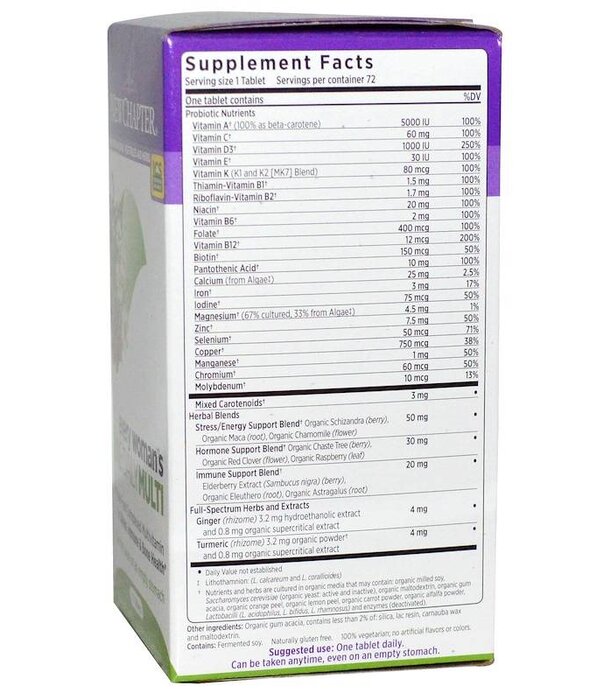 NEW CHAPTER New Chapter Every Woman's One Daily, 72t