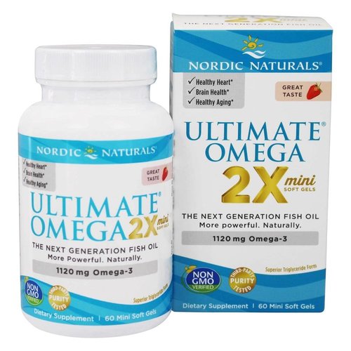 Nordic Naturals Nordic Naturals Ultimate Omega 2X Minis, 60ct Nordic Naturals Nordic Naturals Ultimate Omega 2X Minis, 60ct