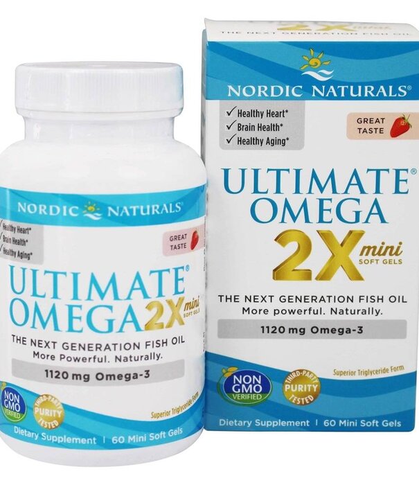 Nordic Naturals Nordic Naturals Ultimate Omega 2X Minis, 60ct