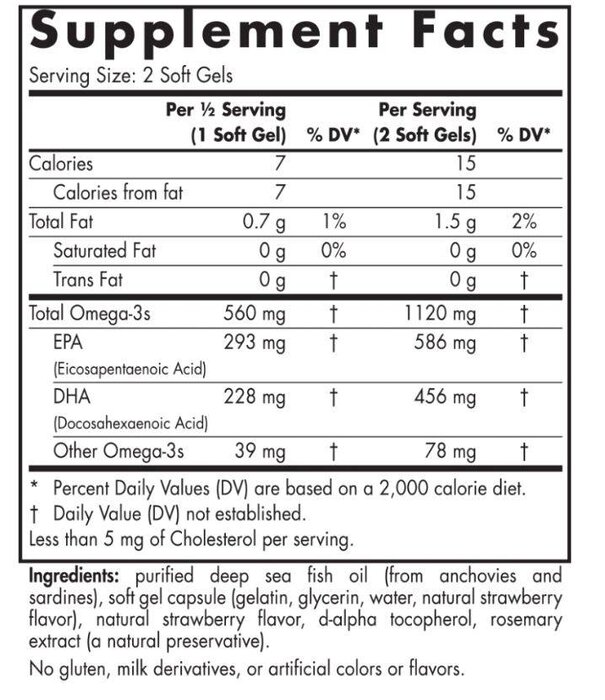 Nordic Naturals Nordic Naturals Ultimate Omega Minis, 60ct
