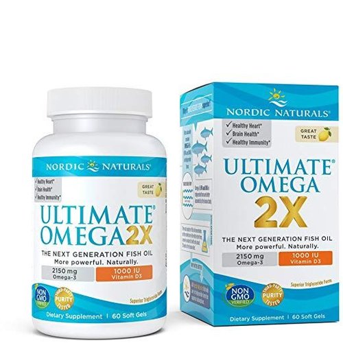 Nordic Naturals Nordic Naturals Ultimate Omega 2X w/D3, 60sg Nordic Naturals Nordic Naturals Ultimate Omega 2X w/D3, 60sg