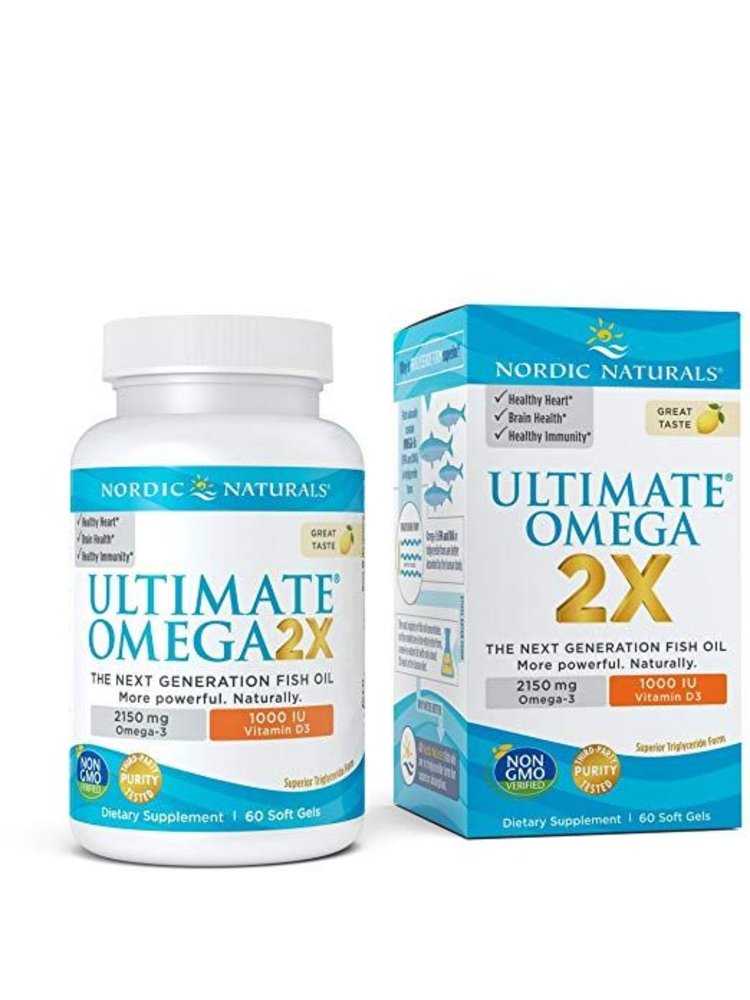 Nordic Naturals Nordic Naturals Ultimate Omega 2X w/D3, 60sg