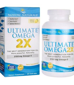 Nordic Naturals Ultimate Omega 2X, 60sg