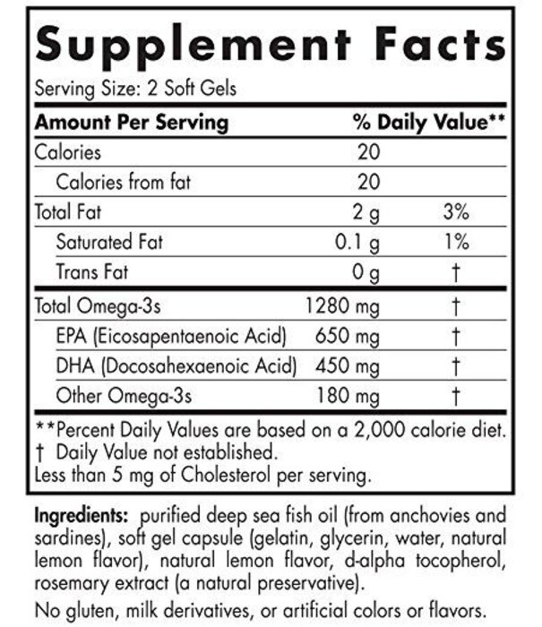 Nordic Naturals Nordic Naturals Ultimate Omega, 60ct