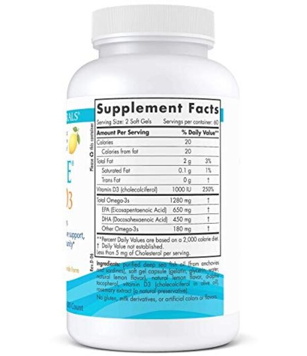 Nordic Naturals Nordic Naturals Ultimate Omega-D3, 120ct