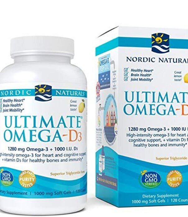 Nordic Naturals Nordic Naturals Ultimate Omega-D3, 120ct